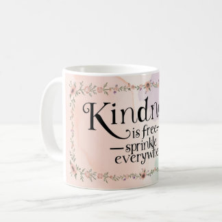 Vänlighet Är Gratis Strö Det Överallt Kaffemugg
