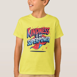"Vänlighet är min superkraft" Pojktröja T Shirt
