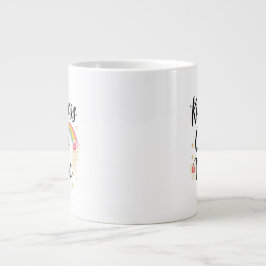 Vänlighet är queer magi regnbåge citat LGBTQ+ Jumbo Mugg