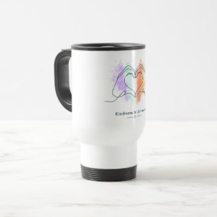 Vänlighet är universell Pride-hjärtdesign Resemugg