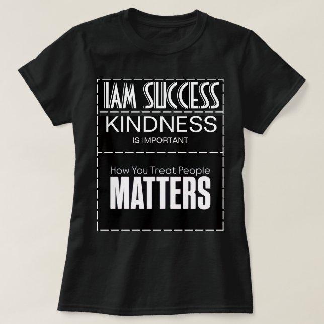VÄNLIGHET ÄR VIKTIGT T SHIRT (Design framsida)