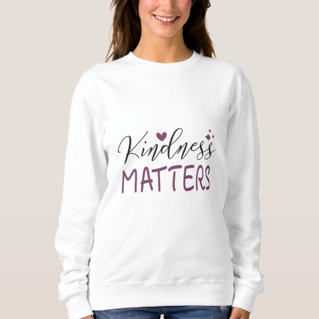 Vänlighet betyder något t shirt (Framsida)