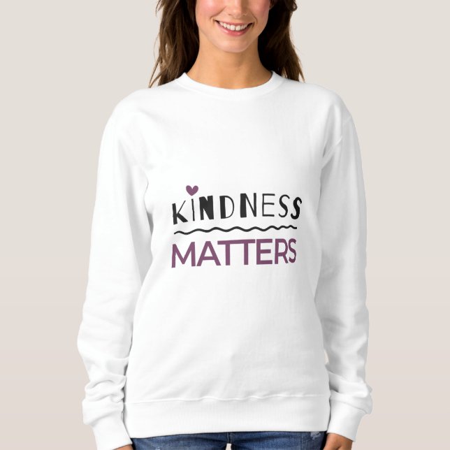 Vänlighet betyder något t shirt (Framsida)