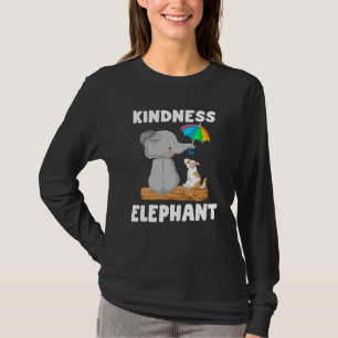Vänlighet elefant Enhetsdag Orange Anti- mobbning T Shirt