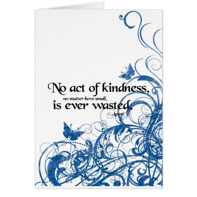 vänlighet, fjärossnurra hälsningskort (Framsidan)