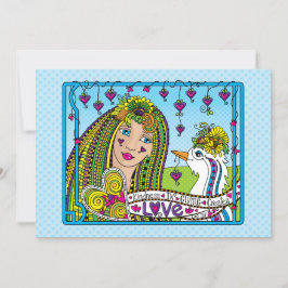 Vänlighet i Ge_Flyttkort 7" x 5"