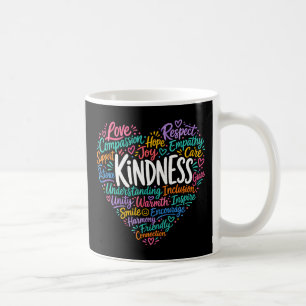 Vänlighet medkänsla empati och respekt kaffemugg