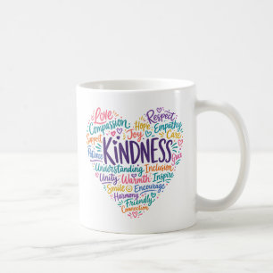 Vänlighet medkänsla empati och respekt kaffemugg