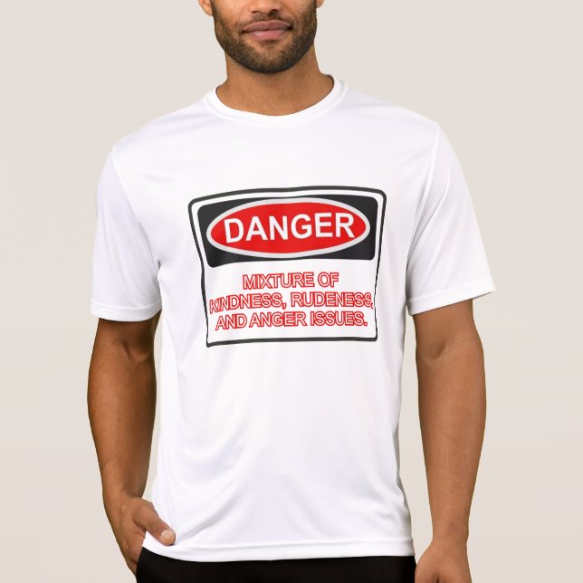 Vänlighet, ohyfsighet och ilska. t shirt (Framsida)