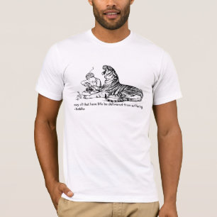 Vänlighet till varelser t-shirt
