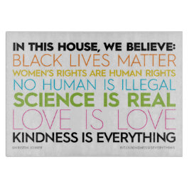 Vänligheten är allt den Glass skärbrädan