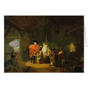 Vänligheten av Louis XVI Hälsningskort