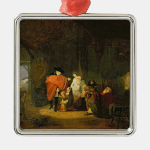 Vänligheten av Louis XVI Julgransprydnad Metall