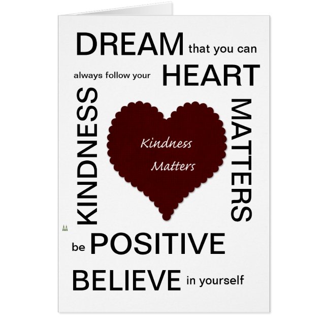 Vänlighetmaterier Hälsningskort (Framsidan)