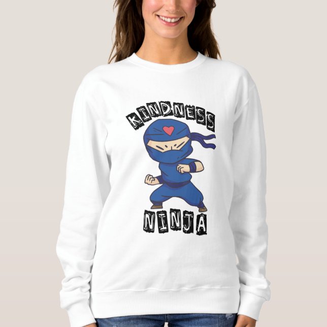 Vänlighetsninja, bekämpa mobbning t shirt (Framsida)