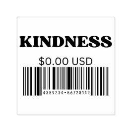 Vänlighetsstreckkod Positivt Citat Estetik Självfärgande Stämpel