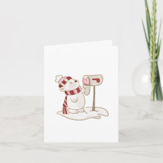 Vänligt anteckna Valentine-hälsningskort Kort