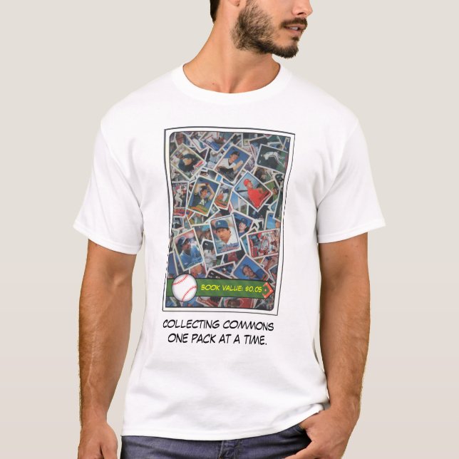 Vanligt Cards baseball #2 T-shirt (Framsida)