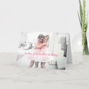 Vänligt födelsedagskort kort