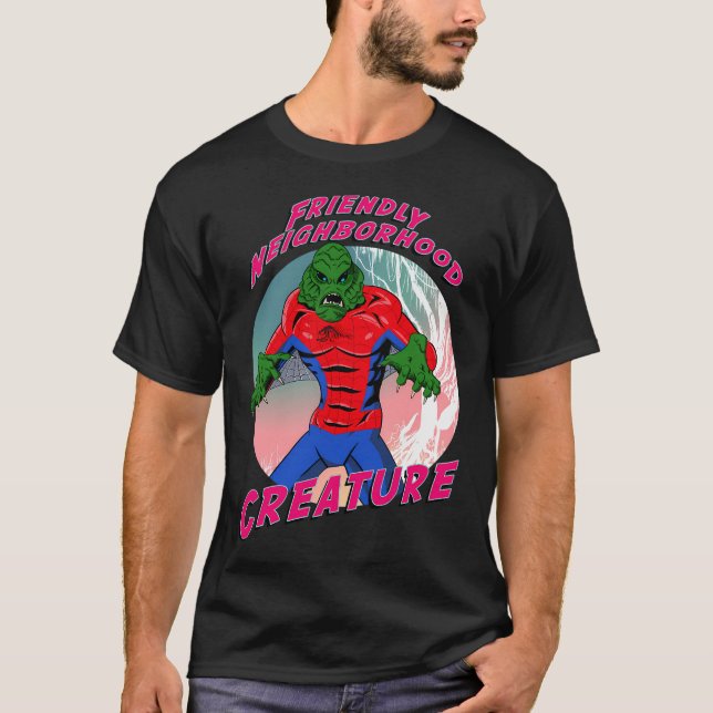 Vänligt grannskapskryp t shirt (Framsida)
