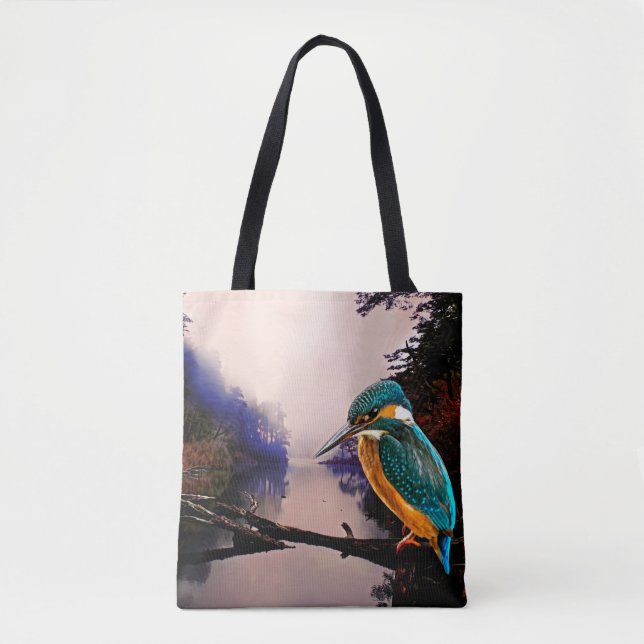 Vanligt Kingfisher Tygkasse (Framsida)