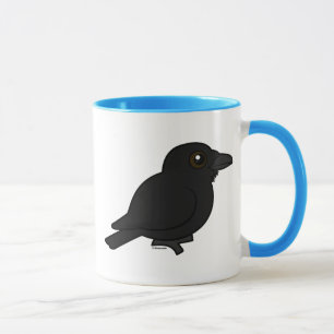 Vanligt korpsvarta Birdorable Mugg