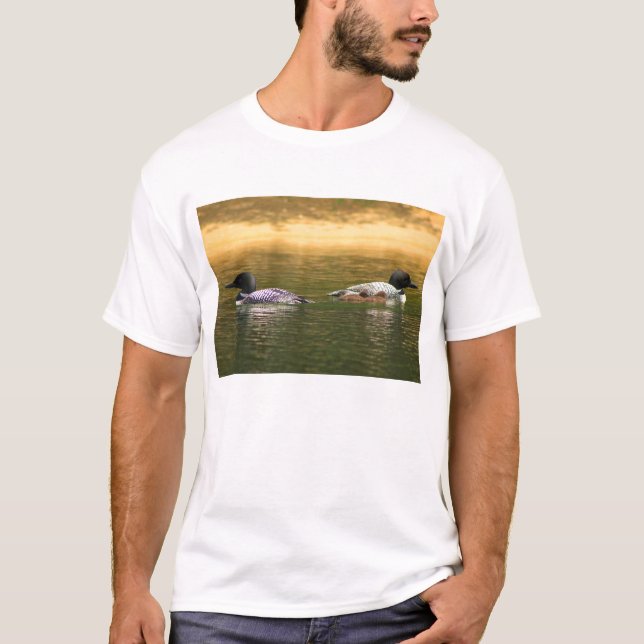 Vanligt Loonfamilj Tee (Framsida)