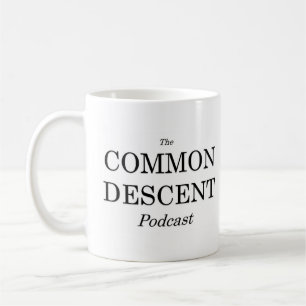 Vanligt nedstigning Podcast kluven logotypmugg Kaffemugg