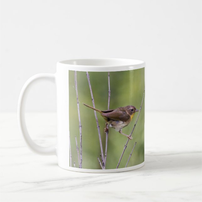 Vanligt Yellowthroat Kaffemugg (Vänster)