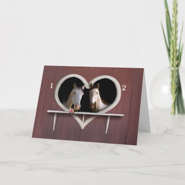 Vanna Horse Around? Helgkort (Framsida)