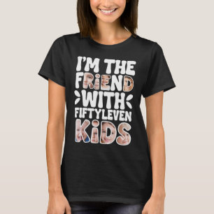 Vännen med femtonyleven Kids T-shirt för kvinnor