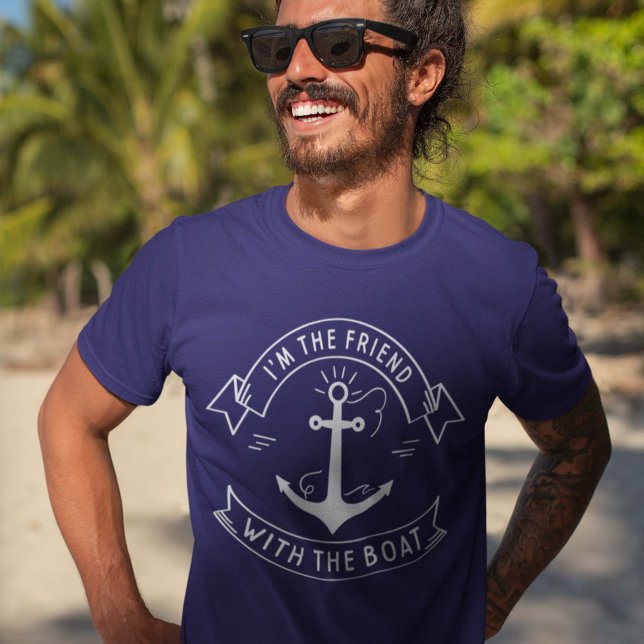 Vännen till båten t shirt (Skapare uppladdad)