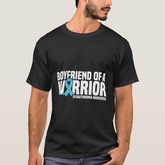 Vännen till en krigare Dysautonomi-medvetande T Shirt (Framsida)