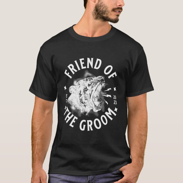 Vännen till Lejona Roar Bröllop 2023 T Shirt (Framsida)