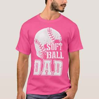 Vännen till Softball Player Far Day T Shirt
