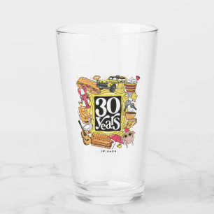 VÄNNER™ 30 års grafik Glaskopp