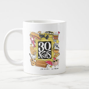 VÄNNER™   30 års grafik Jumbo Mugg