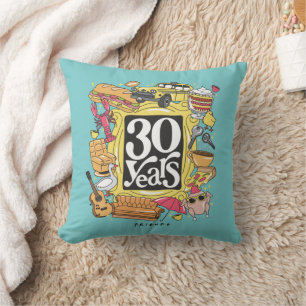 VÄNNER™ 30 års grafik Kudde