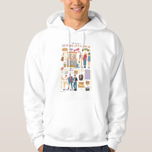 VÄNNER™ | 30 års Vänskap Hoodie (Framsida)