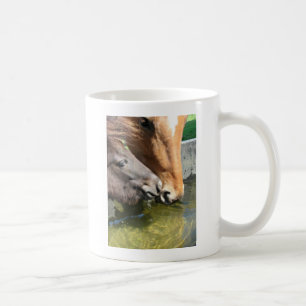 Vänner A Drink Horses Kaffemugg