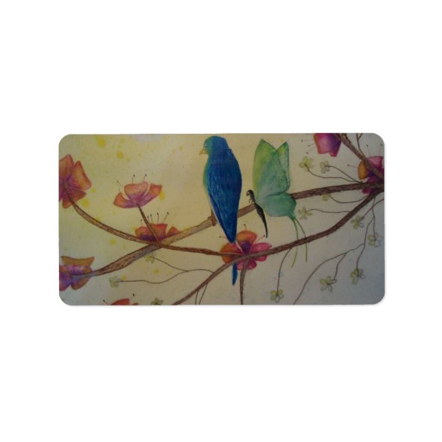 Vänner Adressetikett (Framsidan)