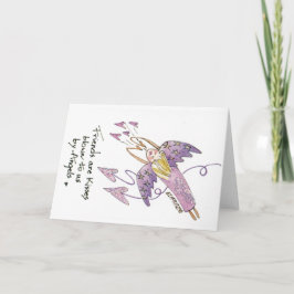 Vänner är Angels Kisses Kort