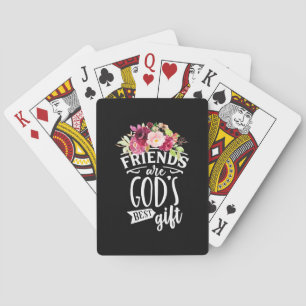 Vänner är Guds bästa gåva Casinokort