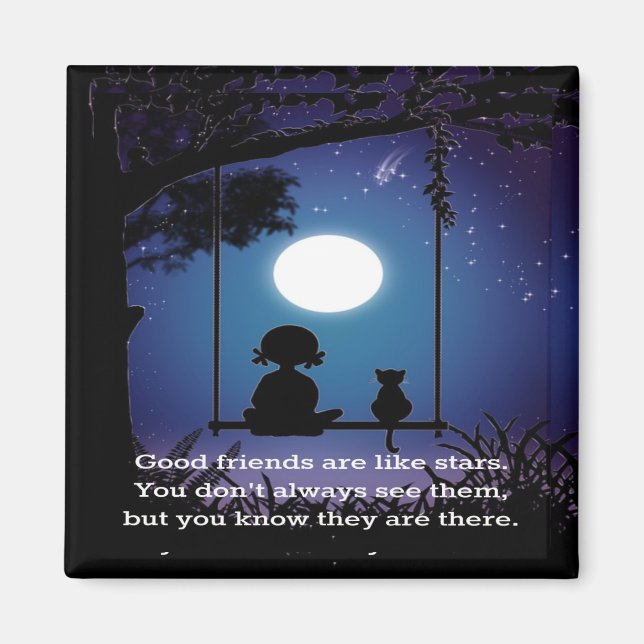 Vänner är som Stars Magnet (Framsidan)