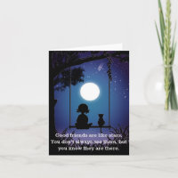 Vänner är som stjärnkort