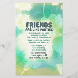 Vänner är som trosor