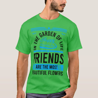 Vänner Arehe Mest vackra blommor pojke T Shirt