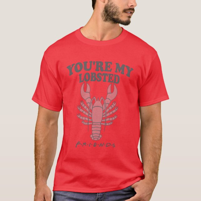 Vänner att du är min loster Rachel Ross retro T Shirt (Framsida)