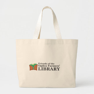 Vänner av bibliotektotot jumbo tygkasse