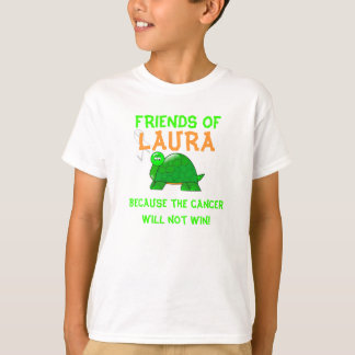 Vänner av den Laura tshirten med pojkesköldpaddan Tee